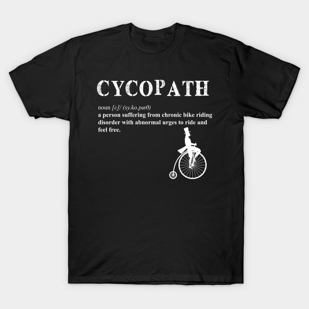 Cycling Cycopath II Definition T-Shirt by inkstyl